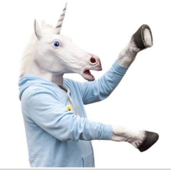 LATEX ANIMAL MASK & GLOVE SET. GREAT FOR HALLOWEEN!! - Picture 1 of 3